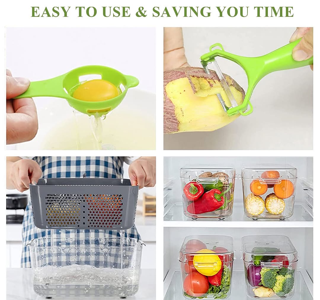 💎 8-in-1 Ultimate Vegetable Chopper & Slicer 🍆🔪 – 50% OFF! 🎉