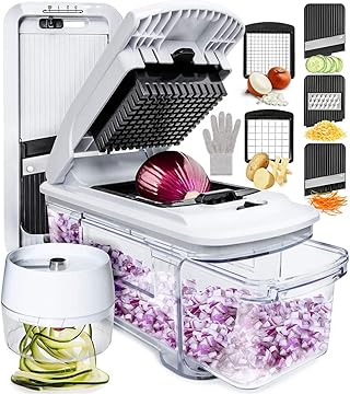 💎 8-in-1 Ultimate Vegetable Chopper & Slicer 🍆🔪 – 50% OFF! 🎉