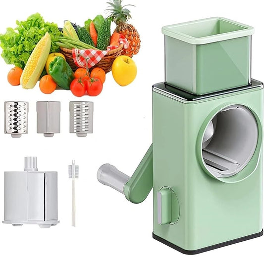 🔥 Premium Stainless Steel 3 in 1 Vegetable Cutter & Slicer
