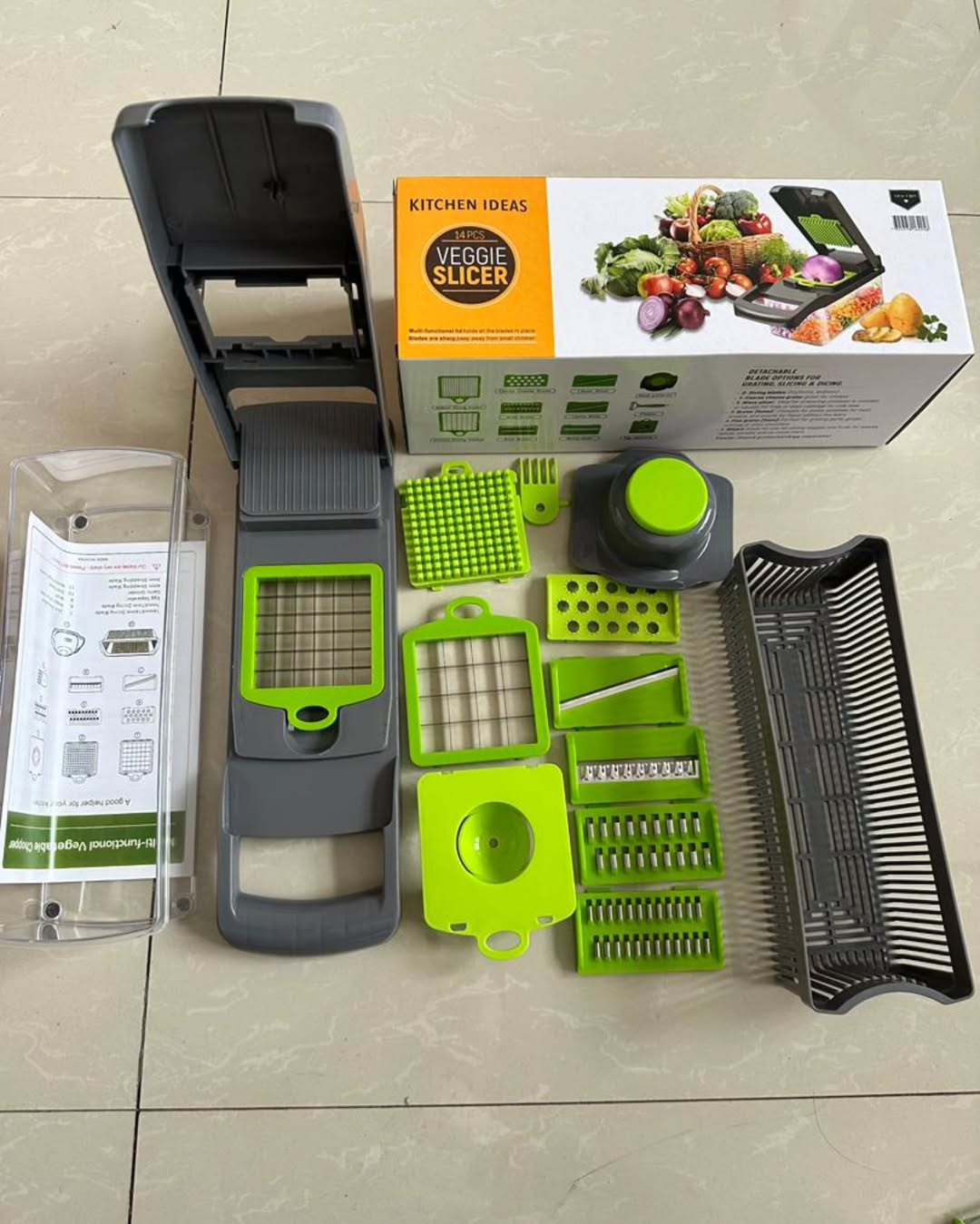 💎 8-in-1 Ultimate Vegetable Chopper & Slicer 🍆🔪 – 50% OFF! 🎉