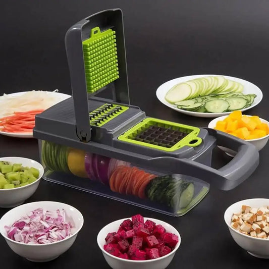 💎 8-in-1 Ultimate Vegetable Chopper & Slicer 🍆🔪 – 50% OFF! 🎉
