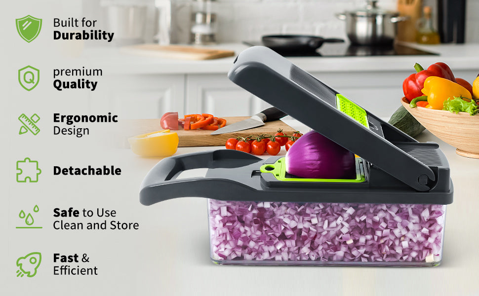 💎 8-in-1 Ultimate Vegetable Chopper & Slicer 🍆🔪 – 50% OFF! 🎉