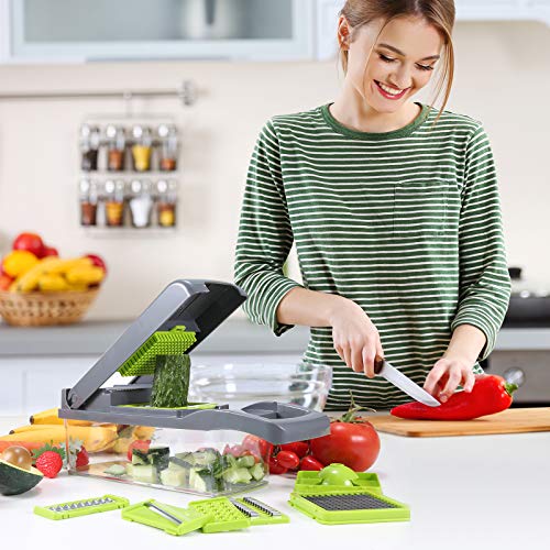 💎 8-in-1 Ultimate Vegetable Chopper & Slicer 🍆🔪 – 50% OFF! 🎉